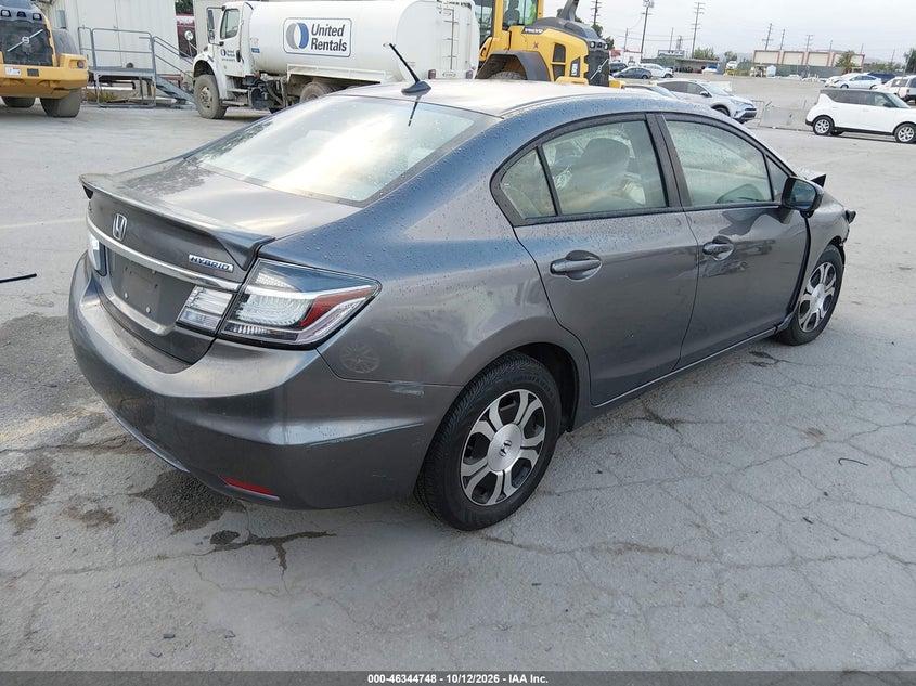 Vin: 19xfb4f21ee200808, lot: 46845014, honda civic hybrid 20144