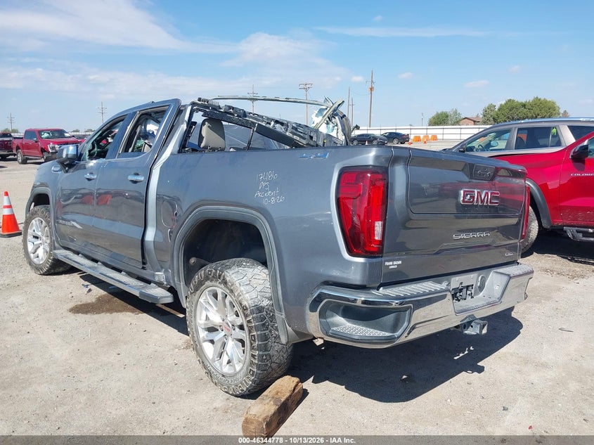 Vin: 3gtu9ded1lg441744, lot: 46845044, gmc sierra 1500 4wd  short box slt 20203