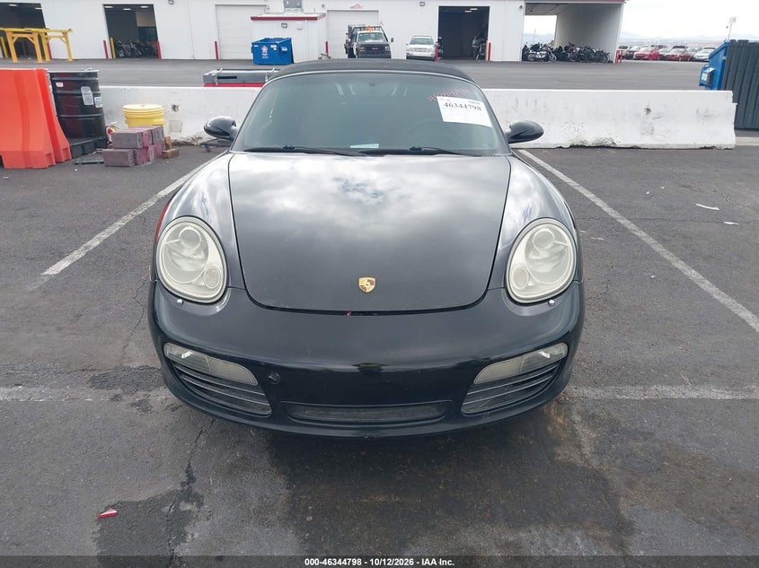 PORSCHE BOXSTER 2005 VIN WP0CB29835S730394