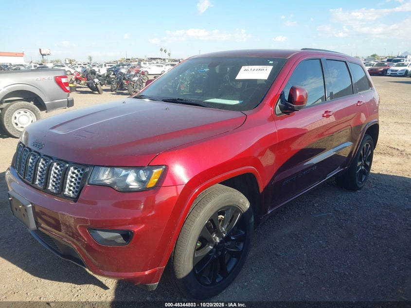 2018 Jeep Grand Cherokee Altitude 4X4, Normal Wear & Tear, IAAI, VIN 1C4RJFAG7JC435617 — photo 2