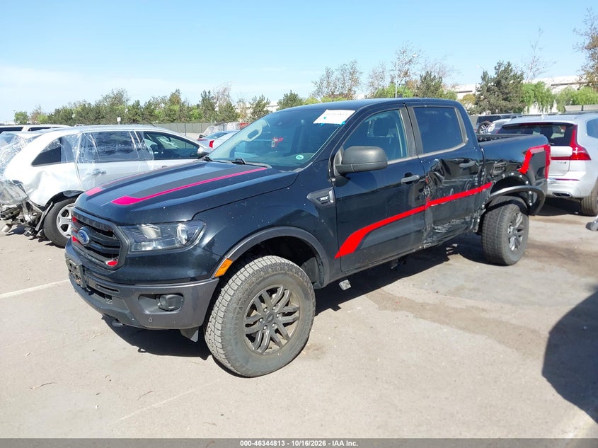 Vin: 1fter4fh4mld58447, lot: 46845079, ford ranger xlt 20212