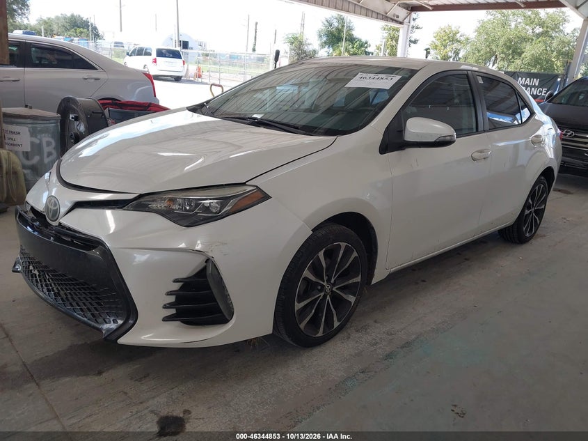 2017 Toyota Corolla Se, Удар спереди, IAAI, VIN 5YFBURHE6HP646307 — фото 2