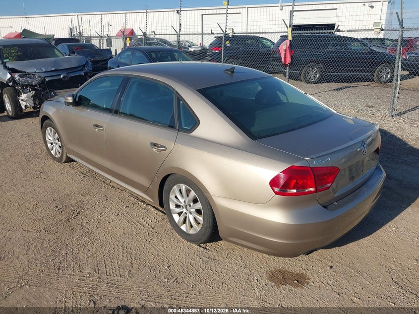Vin: 1vwas7a37fc028110, lot: 46845133, volkswagen passat 1.8t wolfsburg edition 20153
