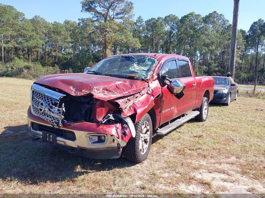 Vin: 1n6ba1f40gn503575, lot: 46845159, nissan titan xd sl diesel 20162