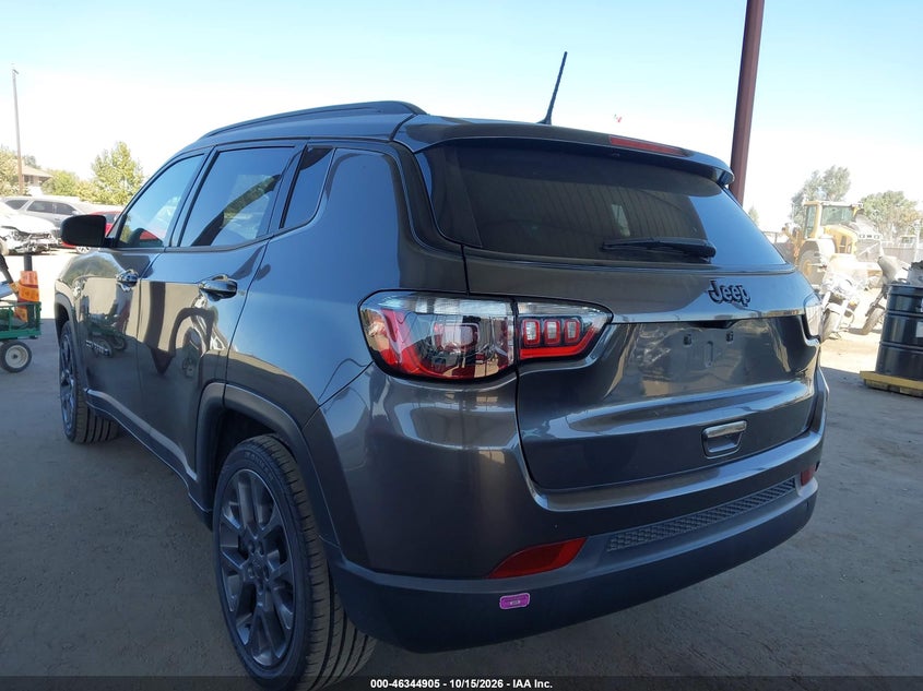 Vin: 3c4njceb1mt597053, lot: 46845171, jeep compass 80th anniversary fwd 20213