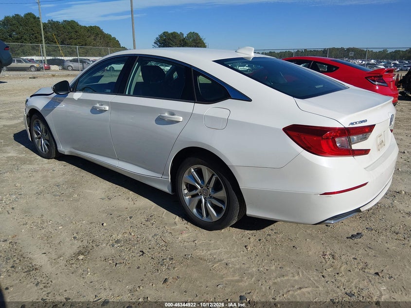 Vin: 1hgcv1f12ja227174, lot: 46845188, honda accord lx 20183