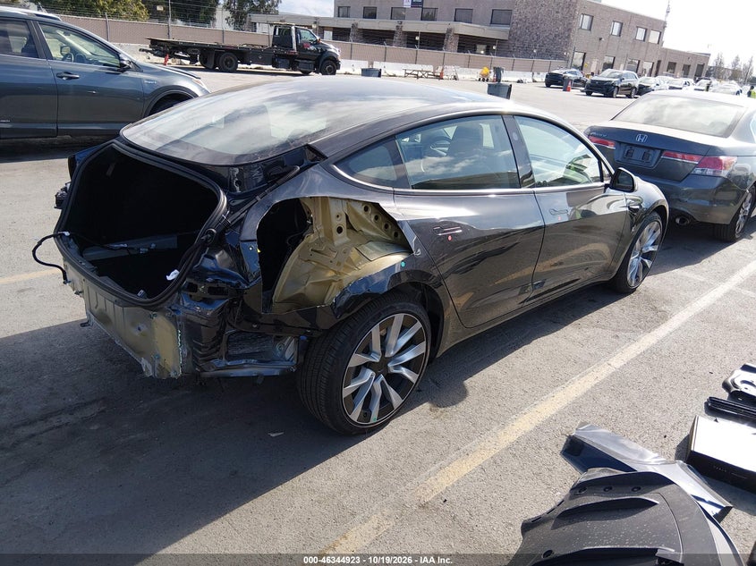 Vin: 5yj3e1ea0tf152985, lot: 46845189, tesla model 3 premium rear-wheel drive/rear-wheel drive 20264