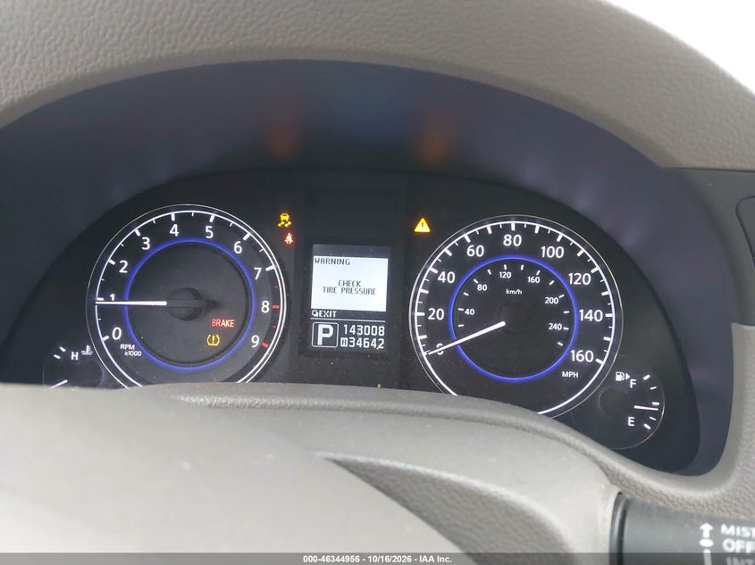 INFINITI G37X 2013 VIN JN1CV6AR0DM762339