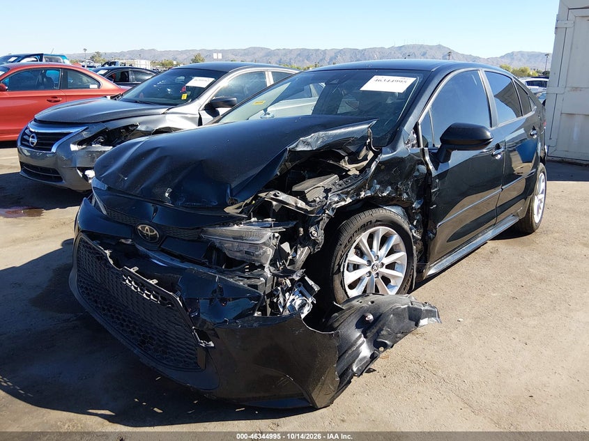 Vin: jtdvpmae6nj215841, lot: 46845261, toyota corolla le 20222