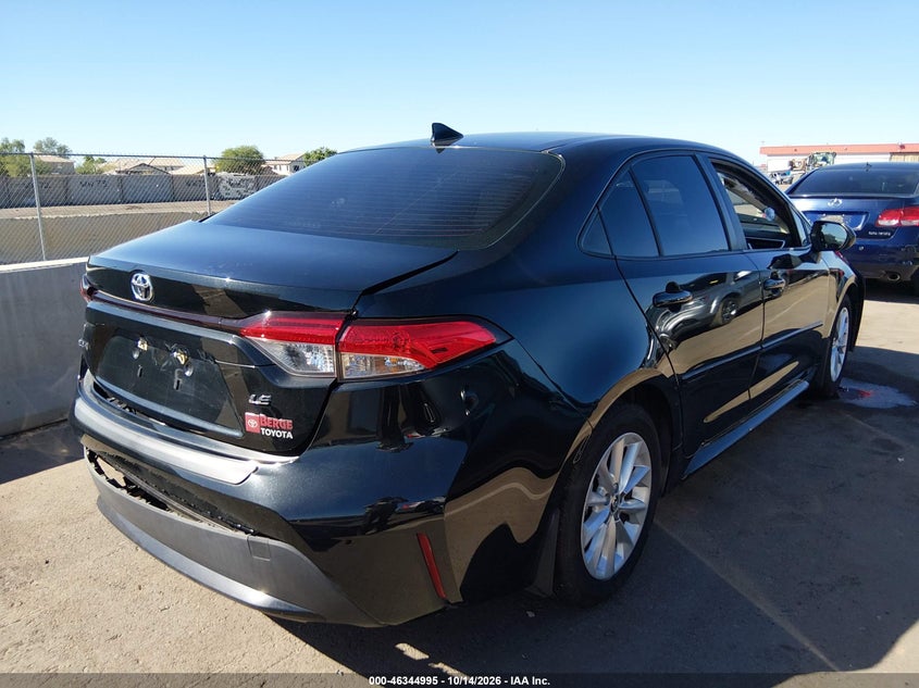 Vin: jtdvpmae6nj215841, lot: 46845261, toyota corolla le 20224