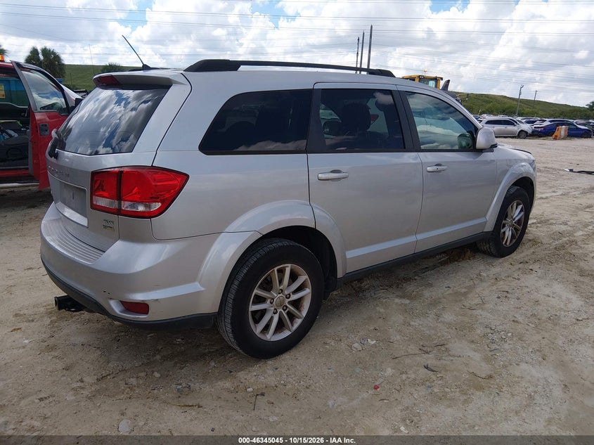 Vin: 3c4pdcbg9dt645740, lot: 46845311, dodge journey sxt 20134