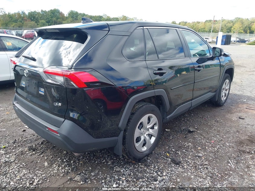 Vin: 2t3k1rfv7pc228212, lot: 46845317, toyota rav4 le 20234
