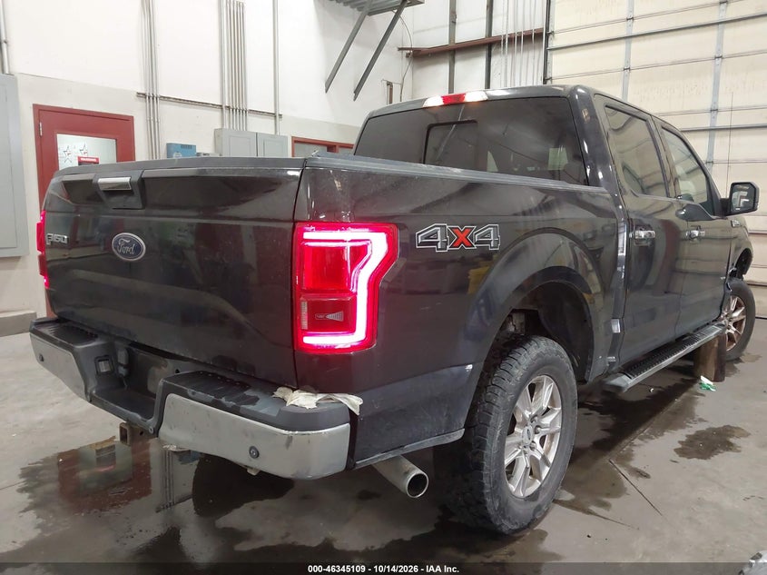 Vin: 1ftew1epxffb41082, lot: 46845375, ford f-150 xlt 20154