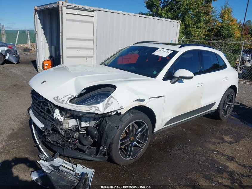 Vin: wp1aa2a53llb10677, lot: 46845381, porsche macan 20202