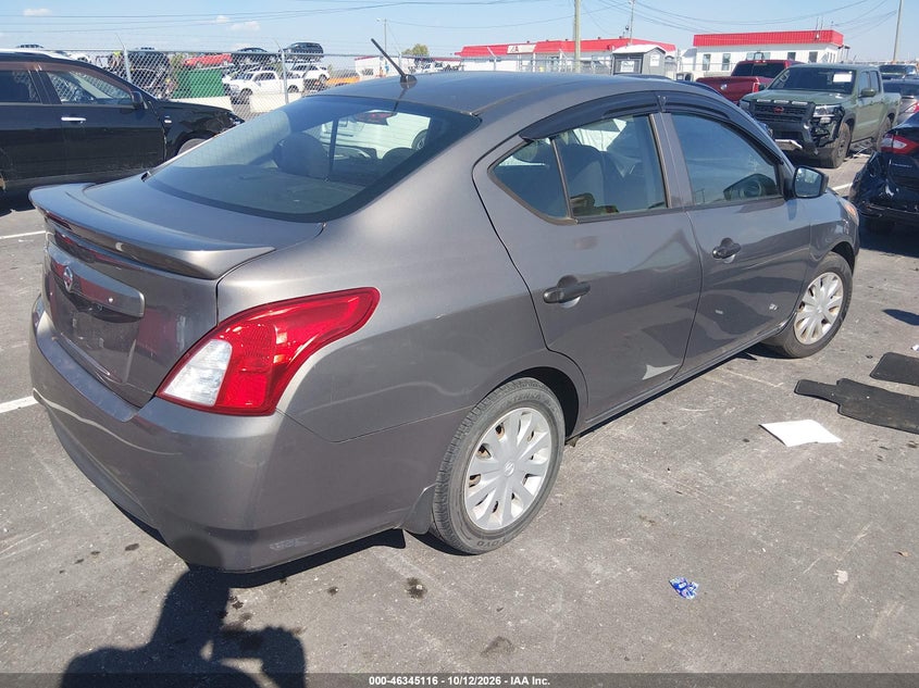 Vin: 3n1cn7ap6hl807868, lot: 46845382, nissan versa 1.6 s+ 20174