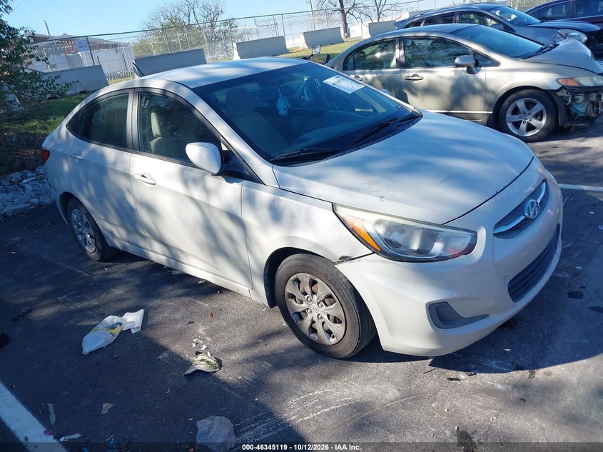 HYUNDAI ACCENT 2016, VIN KMHCT4AE4GU013077