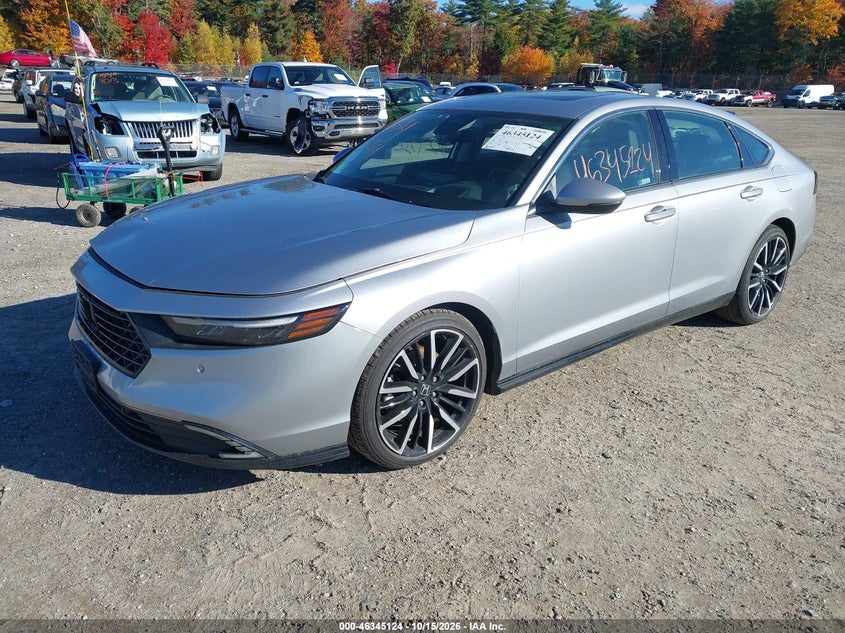 Vin: 1hgcy2f81pa040527, lot: 46845390, honda accord hybrid touring 20232
