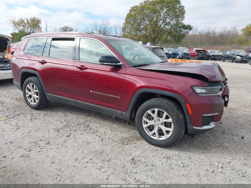 Vin: 1c4rjkbg5m8137372, lot: 46845400, jeep grand cherokee l limited 4x4 2021 img_1