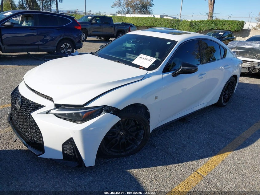 Vin: jthgz1b23r5074505, lot: 46845417, lexus is 350 f sport 20242