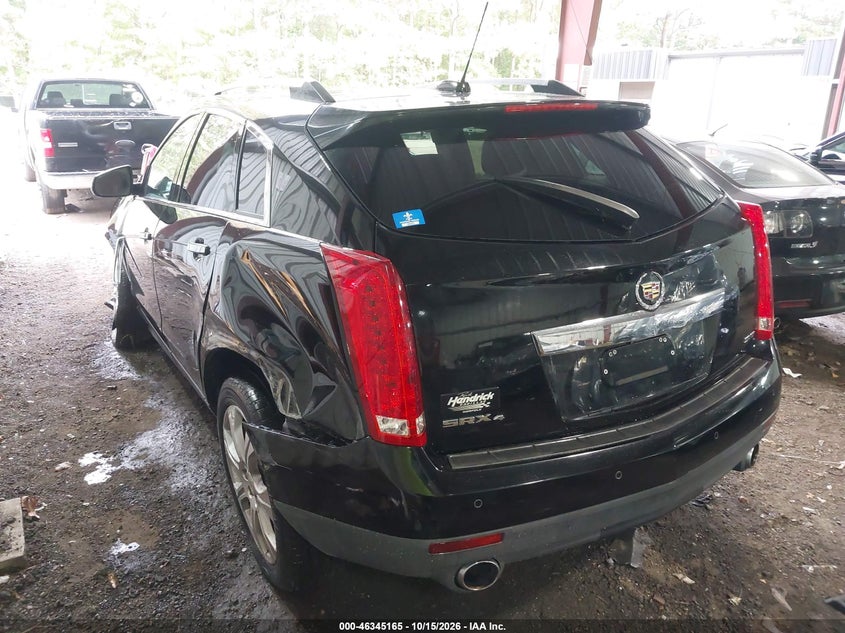 Vin: 3gyfnfe38fs541956, lot: 46845431, cadillac srx performance collection 20153