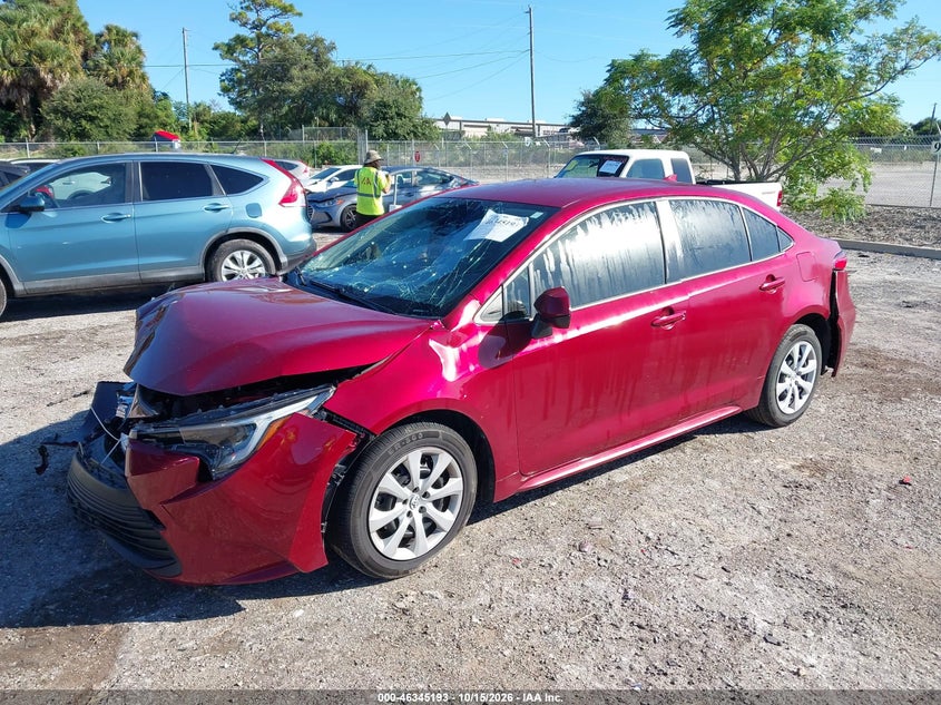 Vin: jtdbcmfe3pj012271, lot: 46845459, toyota corolla hybrid le 20232