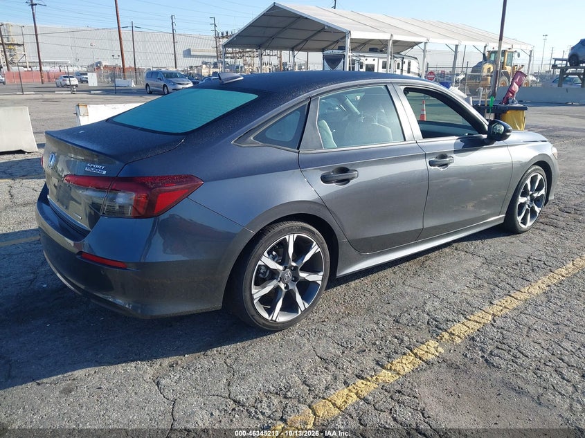 Vin: 2hgfe4f85sh302786, lot: 46845479, honda civic hybrid sport/sport touring 20254