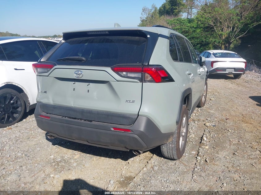 Vin: 2t3w1rfv9pw252608, lot: 46845491, toyota rav4 xle 20234