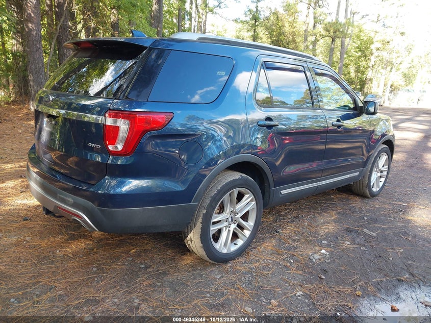 Vin: 1fm5k8d81hgb42581, lot: 46845514, ford explorer xlt 20174