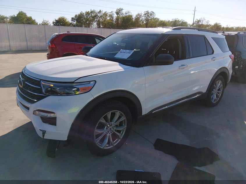 Vin: 1fmsk7dh0mga45816, lot: 46845524, ford explorer xlt 20212