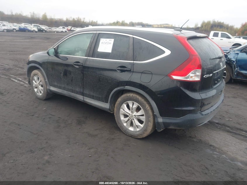 Vin: 2hkrm4h7xeh692671, lot: 46845532, honda cr-v ex-l 20143