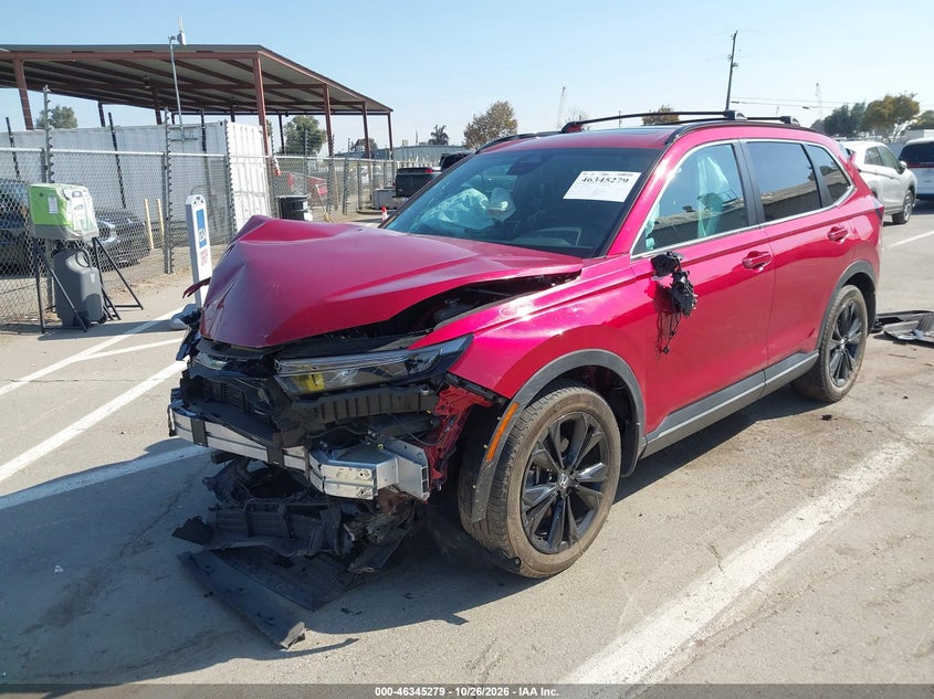 Vin: 7fars6h93pe001439, lot: 46845545, honda cr-v hybrid sport touring 20232