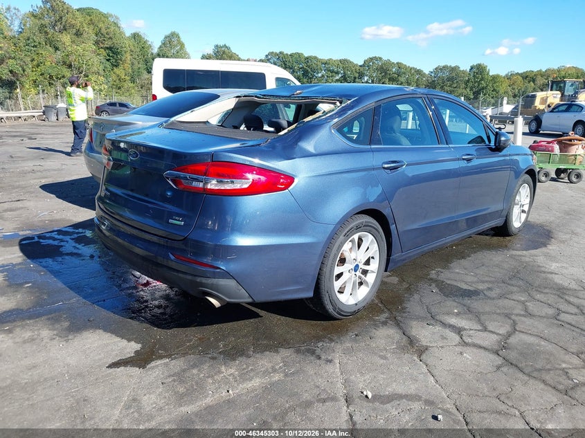 Vin: 3fa6p0hd4kr160498, lot: 46845569, ford fusion se 20194