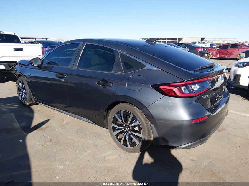 Vin: 19xfl1h72pe018039, lot: 46845584, honda civic ex-l/ex-l w/o bsi 20233