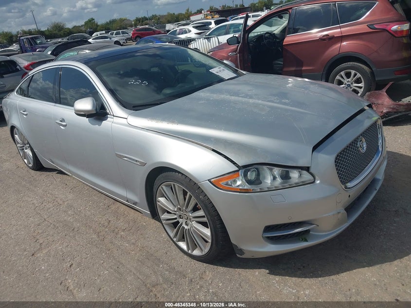 Vin: sajwa2ge2cmv30215, lot: 46845614, jaguar xj xjl supercharged 20121