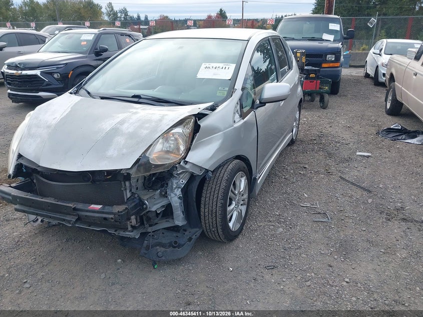 2011 Honda Fit Sport, Обычный износ, IAAI, VIN JHMGE8H51BC017775 — фото 2