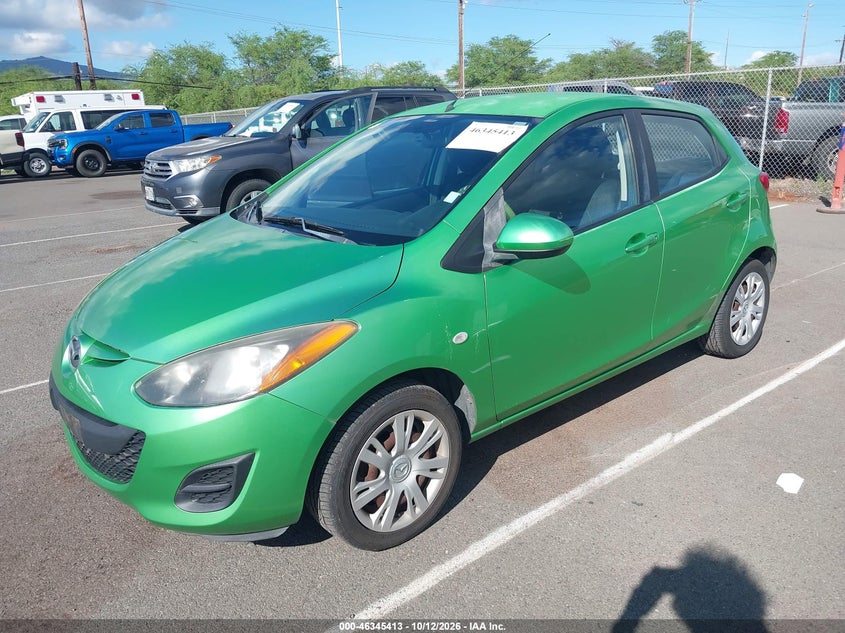 Vin: jm1de1hy3b0106075, lot: 46845679, mazda mazda2 sport 20112