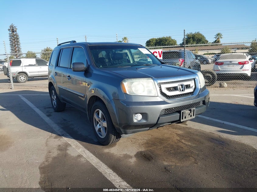 Vin: 5fnyf3h5xab016020, lot: 46845680, honda pilot ex-l 2010 img_1
