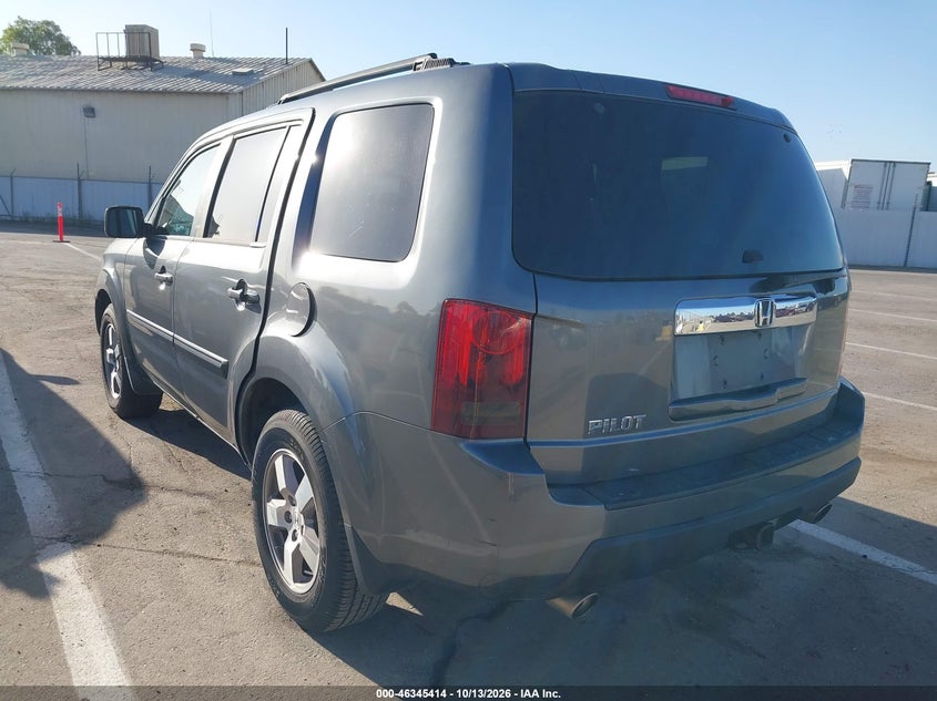 Vin: 5fnyf3h5xab016020, lot: 46845680, honda pilot ex-l 20103
