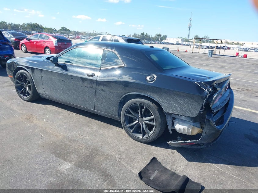 Vin: 2c3cdzag3gh323373, lot: 46845748, dodge challenger sxt 20163