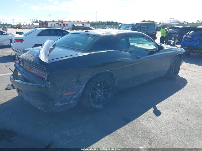 Vin: 2c3cdzag3gh323373, lot: 46845748, dodge challenger sxt 20164