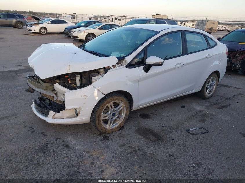 2019 Ford Fiesta Se, Удар спереди, IAAI, VIN 3FADP4BJ0KM135415 — фото 2