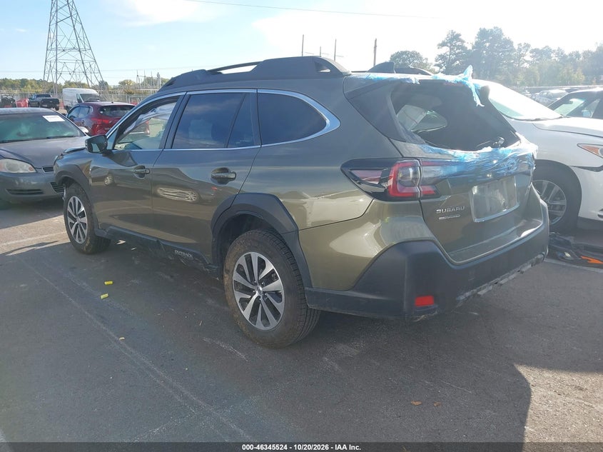 Vin: 4s4btadc9s3171787, lot: 46845791, subaru outback premium 20253