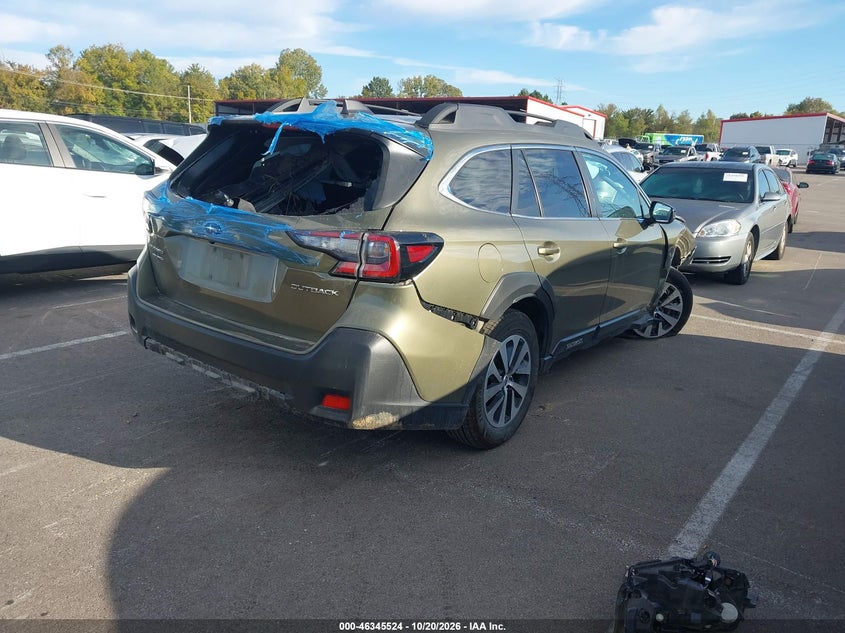 Vin: 4s4btadc9s3171787, lot: 46845791, subaru outback premium 20254