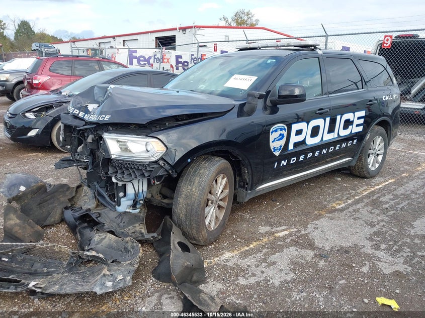 Vin: 1c4sdjft5lc308949, lot: 46845799, dodge durango pursuit awd 20202