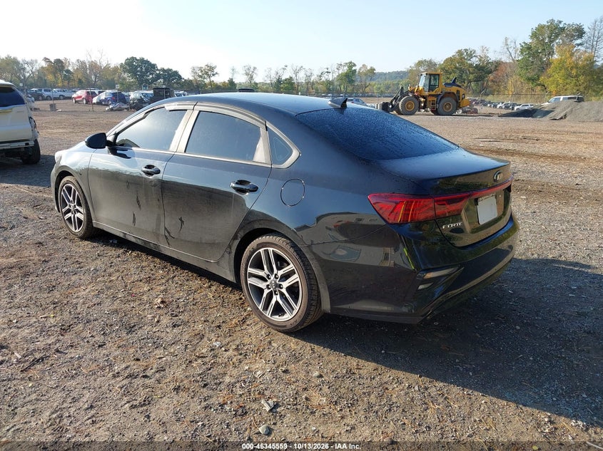 Vin: 3kpf34ad7ke116073, lot: 46845825, kia forte s 20193