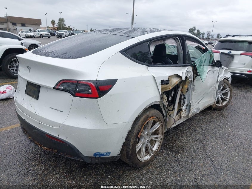 Vin: 5yjygdee1mf078546, lot: 46845835, tesla model y long range dual motor all-wheel drive 20214
