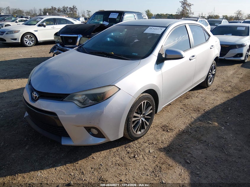 Vin: 5yfburhe0gp431942, lot: 46845837, toyota corolla le plus 20162