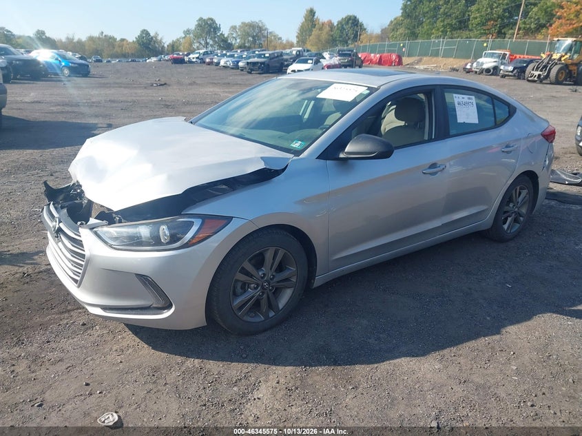 Vin: 5npd84lf9jh396113, lot: 46845841, hyundai elantra value edition 20182