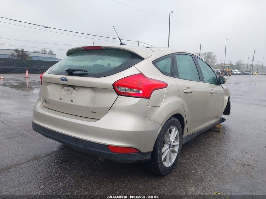 Vin: 1fadp3k2xhl227368, lot: 46845876, ford focus se 20174