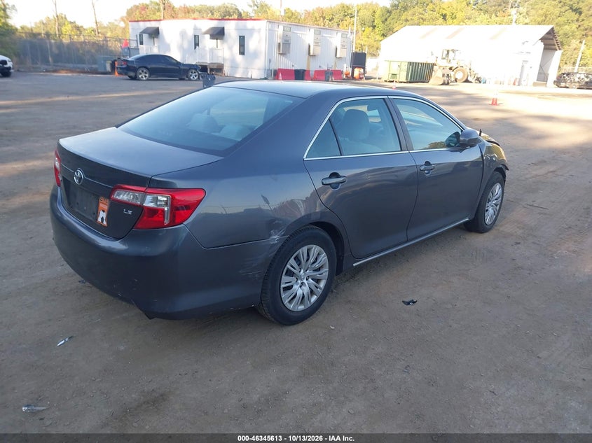 Vin: 4t1bf1fk7eu406701, lot: 46845879, toyota camry le 20144